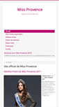Mobile Screenshot of missprovence.fr